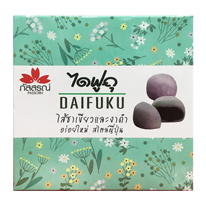 ไดฟูกุ ไส้ชาเขียวงาดำ ภัสสรณ์ 120 กรัม