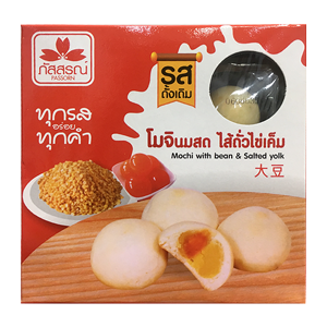 โมจิ ไส้ถั่วไข่เค็ม ภัสสรณ์ 130 กรัม