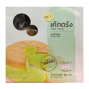 เค้กตรัง เบเกอร์รี่ รสใบเตย 180 กรัม