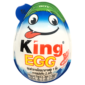 ช็อกโกแลต King Egg ซันฟู๊ด 30 กรัม