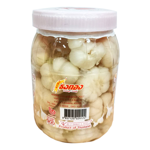 กระเทียมดอง  ธงทอง 900 กรัม