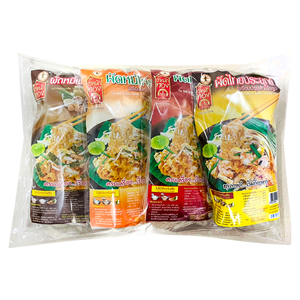 หมี่คละ 4 รส (แพ็ค 4) ตำหนักทอง 800 กรัม