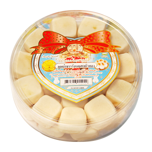 เปี๊ยะลูกเต๋านมสดถั่วทอง ชาววัง 500 กรัม