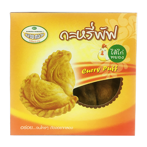 กระหรี่พั๊ฟไก่หยอง  กล้วย กล้วย 200 กรัม