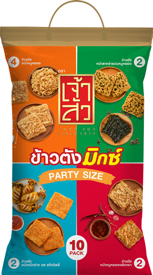 เจ้าสัว ข้าวตังมิกซ์ Rice Cracker Mix ขนาด 300 กรัม 