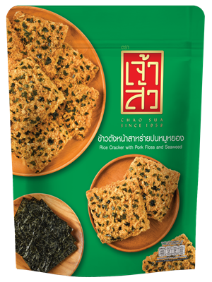 เจ้าสัว ข้าวตังหน้าสาหร่ายหมูหยอง 80 กรัม (ถุงซิป)