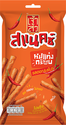 เจ้าสัว หมูแท่งกรอบ รสฮอท & สไปซี่ 22 กรัม