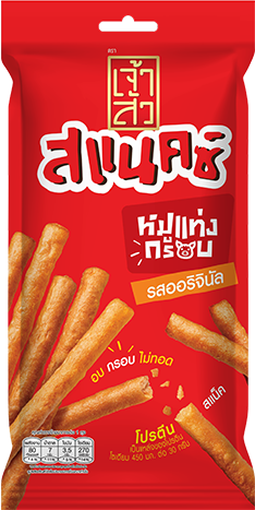 หมูแท่งกรอบขนาด 18 กรัม รสออริจินอล 