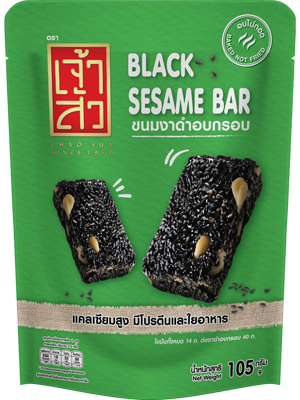  Chaosua Black Sesame Bar 105 g